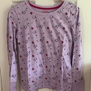 Cute purple star top
